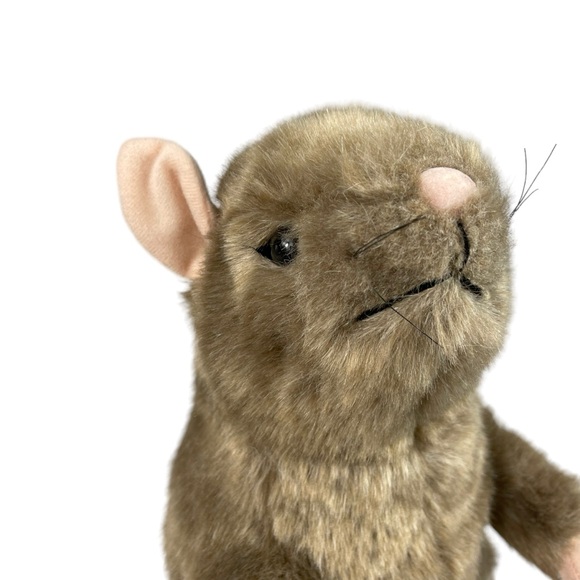 Wizarding World of Harry Potter Scabbers Large Plush Rat Velcro Hands 12” Noble - Picture 7 of 15